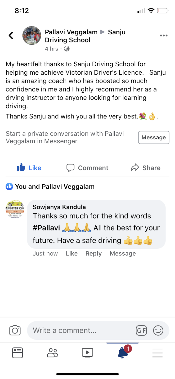 Sanju Driving School - Dual Control car rentals | point of interest | 6 Tapioca St, Manor Lakes VIC 3024, Australia | 0426705917 OR +61 426 705 917