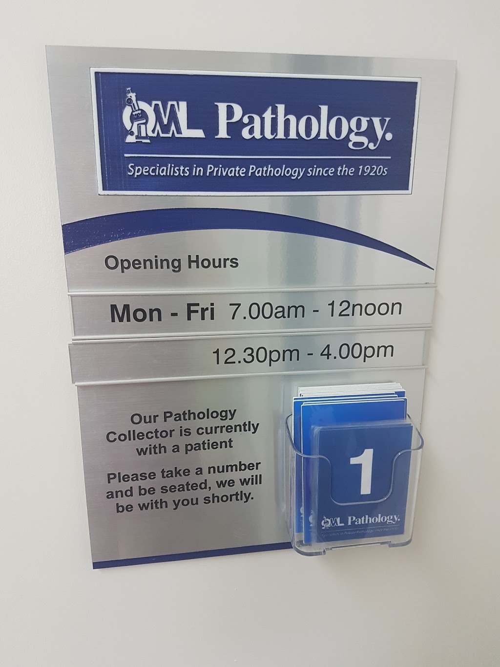QML Pathology | doctor | Mater Misericordiae Hospital, 313 Bourbong St, Bundaberg West QLD 4670, Australia | 0741518157 OR +61 7 4151 8157