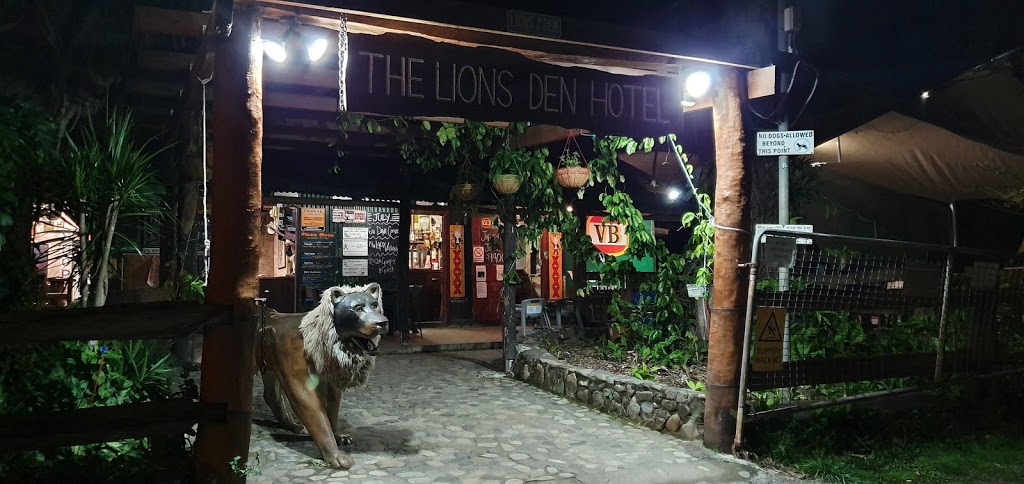 Lions Den Hotel | lodging | 398 Shiptons Flat Rd, Rossville QLD 4895, Australia | 0740603911 OR +61 7 4060 3911