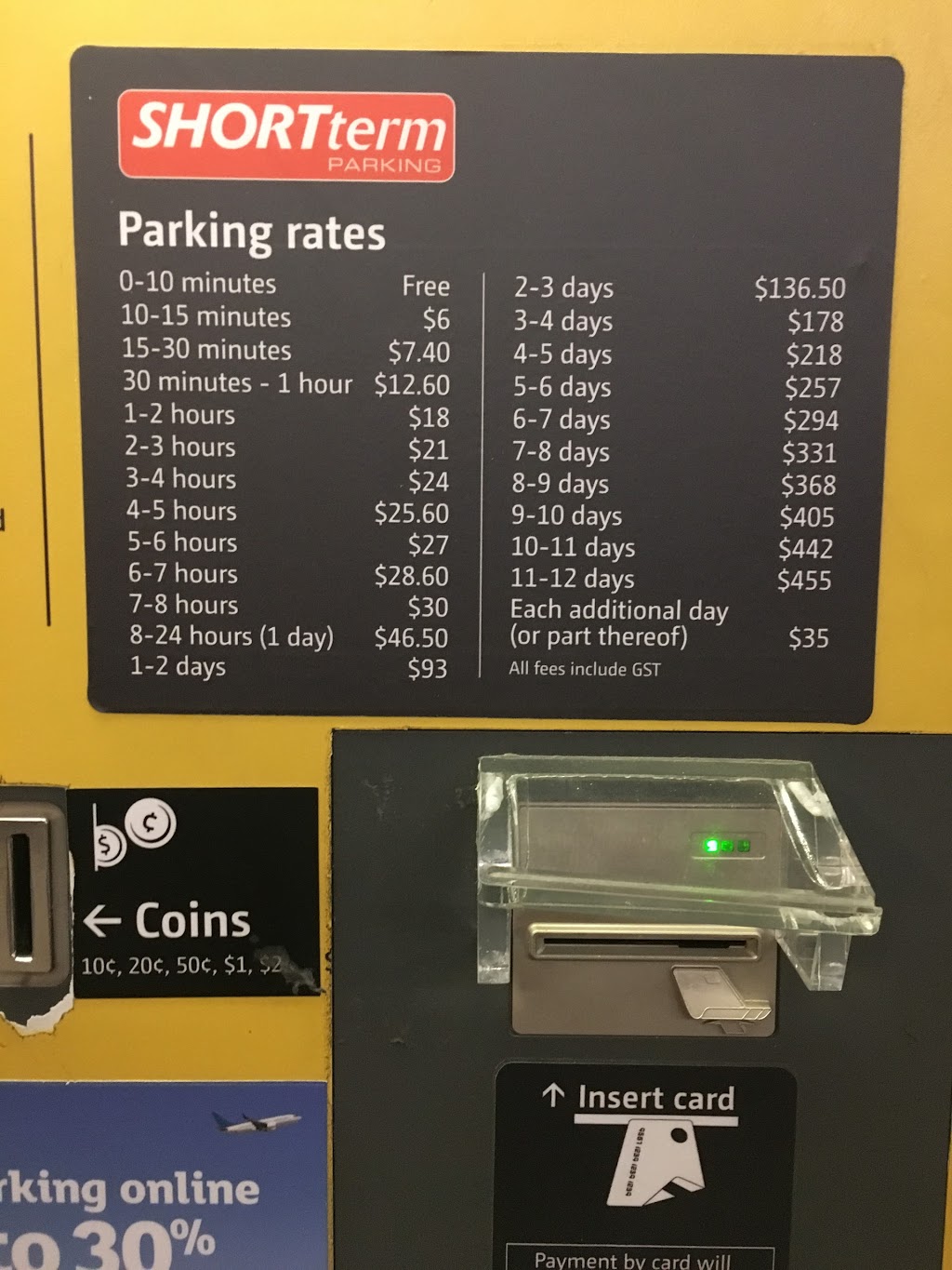 T1 Short Term Parking | Perth Airport WA 6105, Australia
