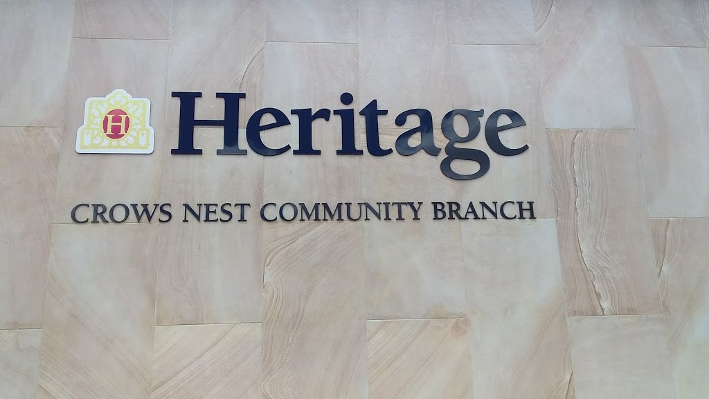 Heritage Bank | 16 Charlotte St, Crows Nest QLD 4355, Australia | Phone: (07) 4698 2700