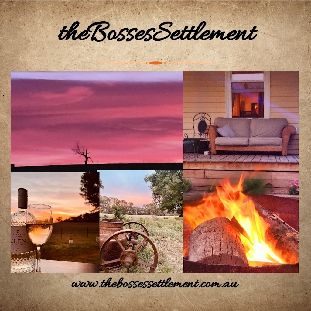 The Bosses Settlement | lodging | Mackrells Rd, Kithbrook VIC 3666, Australia | 0417305264 OR +61 417 305 264