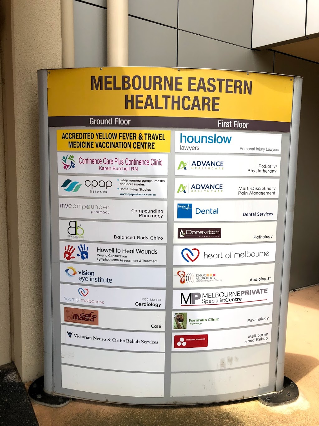 Melbourne Eastern Healthcare Village | 157 Scoresby Rd, Boronia VIC 3155, Australia | Phone: (03) 9839 3300