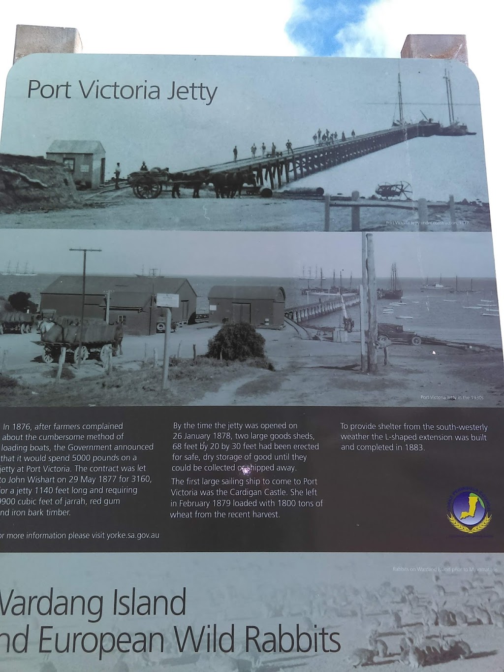 Port Victoria Kiosk | Esplanade, Port Victoria SA 5573, Australia | Phone: (08) 8834 2098