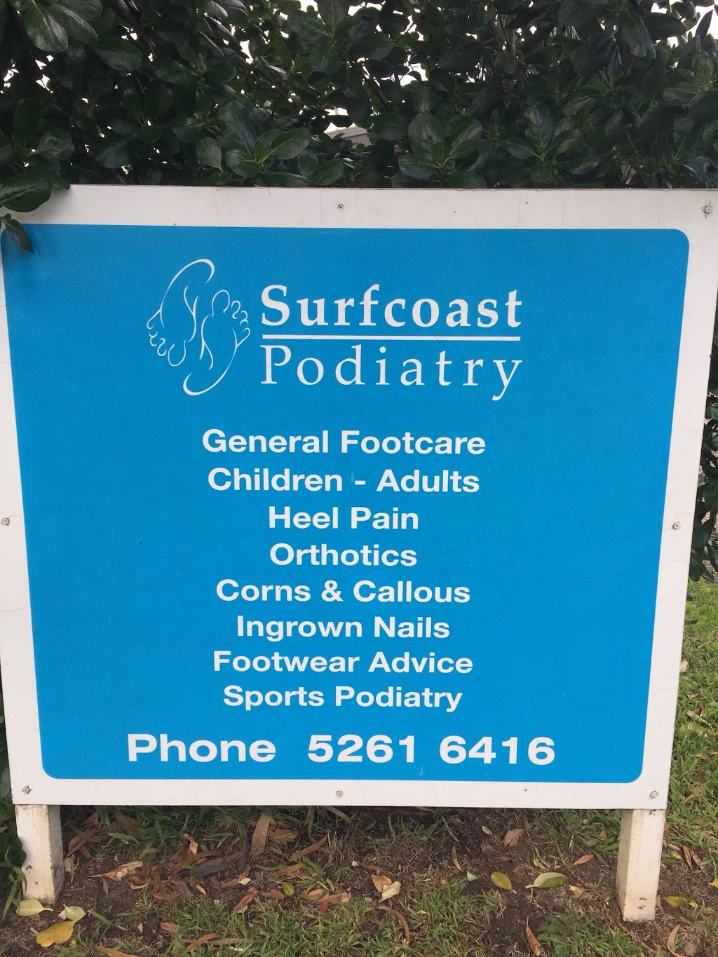 Surfcoast Podiatry | doctor | 9 Great Ocean Rd, Jan Juc VIC 3228, Australia | 0352616416 OR +61 3 5261 6416