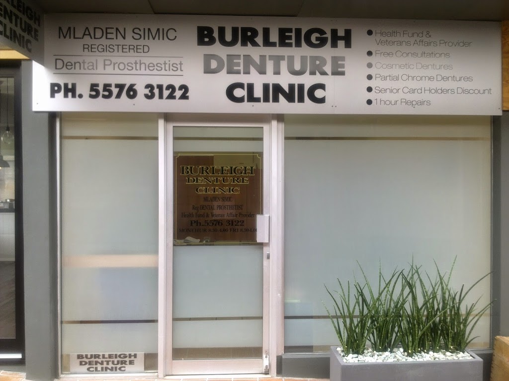 Burleigh Heads Denture Clinic Gold Coast | dentist | 23B Park Ave, Burleigh Heads QLD 4220, Australia | 0755763122 OR +61 7 5576 3122