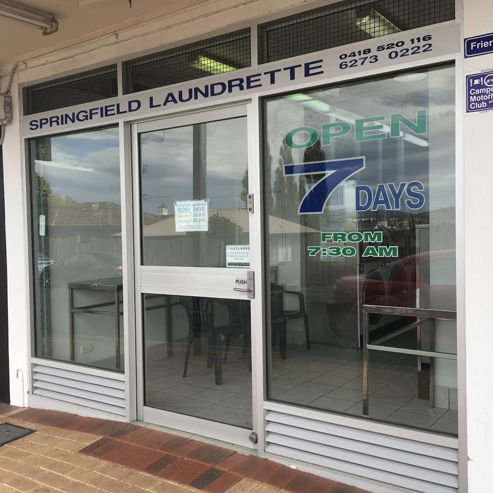 Springfield Laundrette | laundry | 4/50 Coleman St, West Moonah TAS 7009, Australia | 0418520116 OR +61 418 520 116