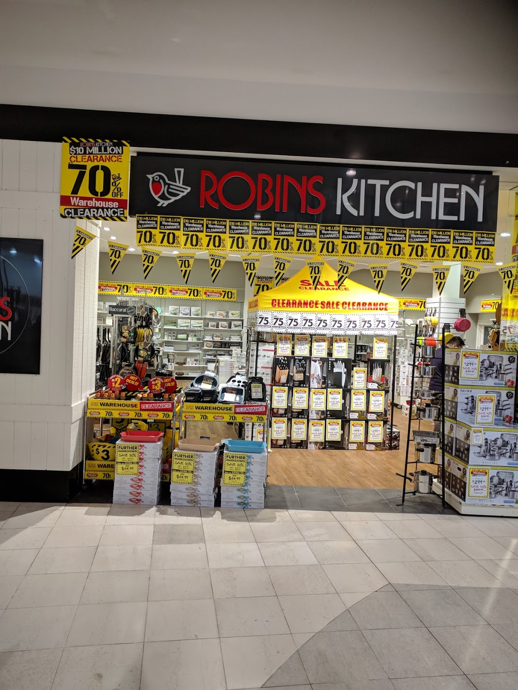 Robins Kitchen | home goods store | Highpoint Shopping Centre, 2158/120-200 Rosamond Rd, Maribyrnong VIC 3032, Australia | 0393179773 OR +61 3 9317 9773