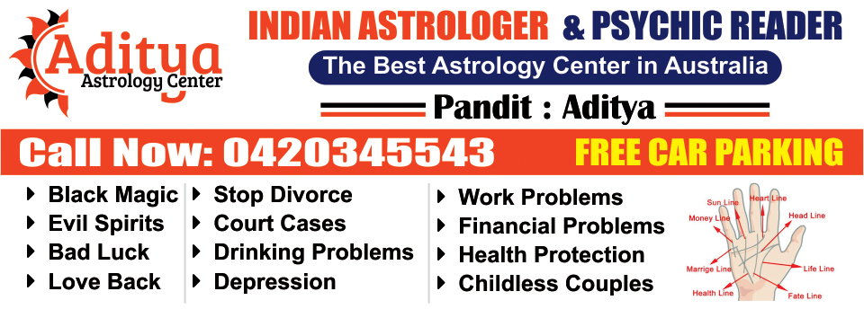 Astrologer Pandit Aditya-Astrologer in Brisbane,Best/Top Indian  | hindu temple | 46/1162 Cavendish Rd, Mount Gravatt East QLD 4122, Australia | 0420345543 OR +61 420 345 543