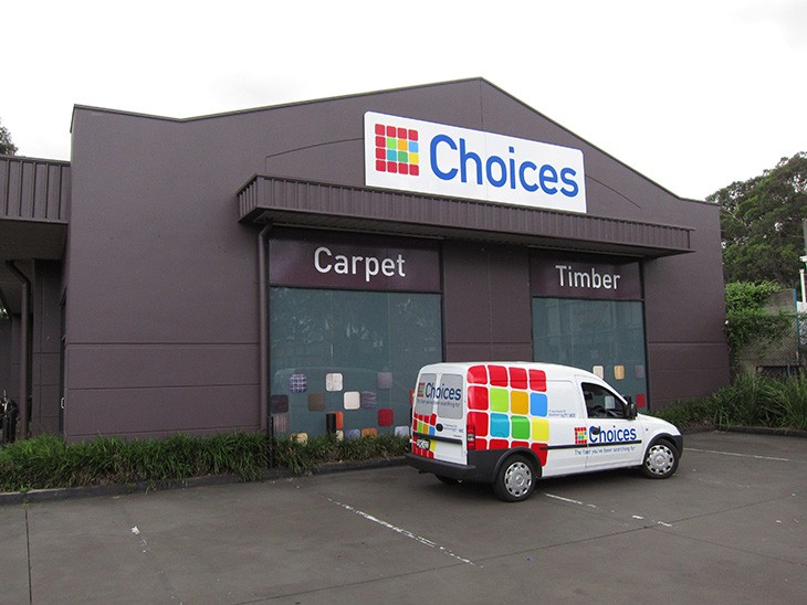Choices Flooring | 71 Richmond Rd, Blacktown NSW 2148, Australia | Phone: (02) 9671 1800