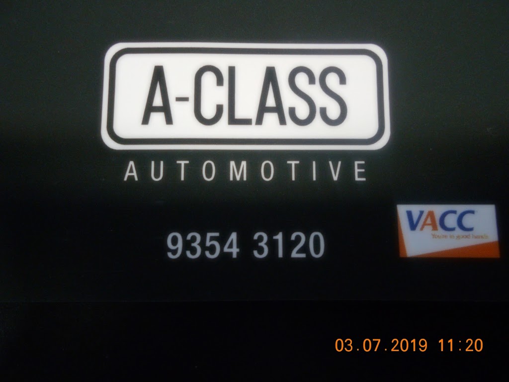 A CLASS AUTOMOTIVE | car repair | 28 Roosevelt St, Coburg North VIC 3058, Australia | 0393543120 OR +61 3 9354 3120