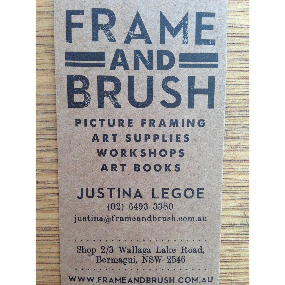 Frame and Brush | home goods store | 26 Bunga St, Bermagui NSW 2546, Australia | 0412702785 OR +61 412 702 785