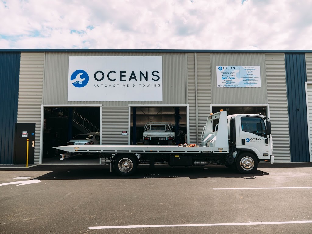 Oceans Automotive & Towing Pty Ltd | 5 Sunderland Crescent, Butler WA 6036, Australia | Phone: 0450 049 924