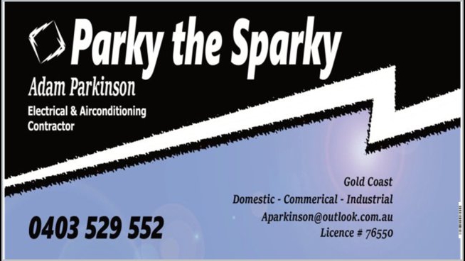 Parky the sparky | electrician | 2 Callistris Ct, Elanora QLD 4221, Australia | 0403529552 OR +61 403 529 552
