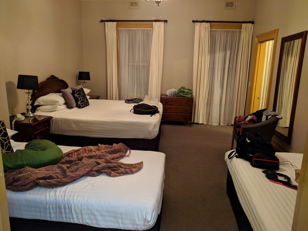 The Hotel Shamrock | lodging | Corner of Pall Mall &, Williamson St, Bendigo VIC 3550, Australia | 0354430333 OR +61 3 5443 0333