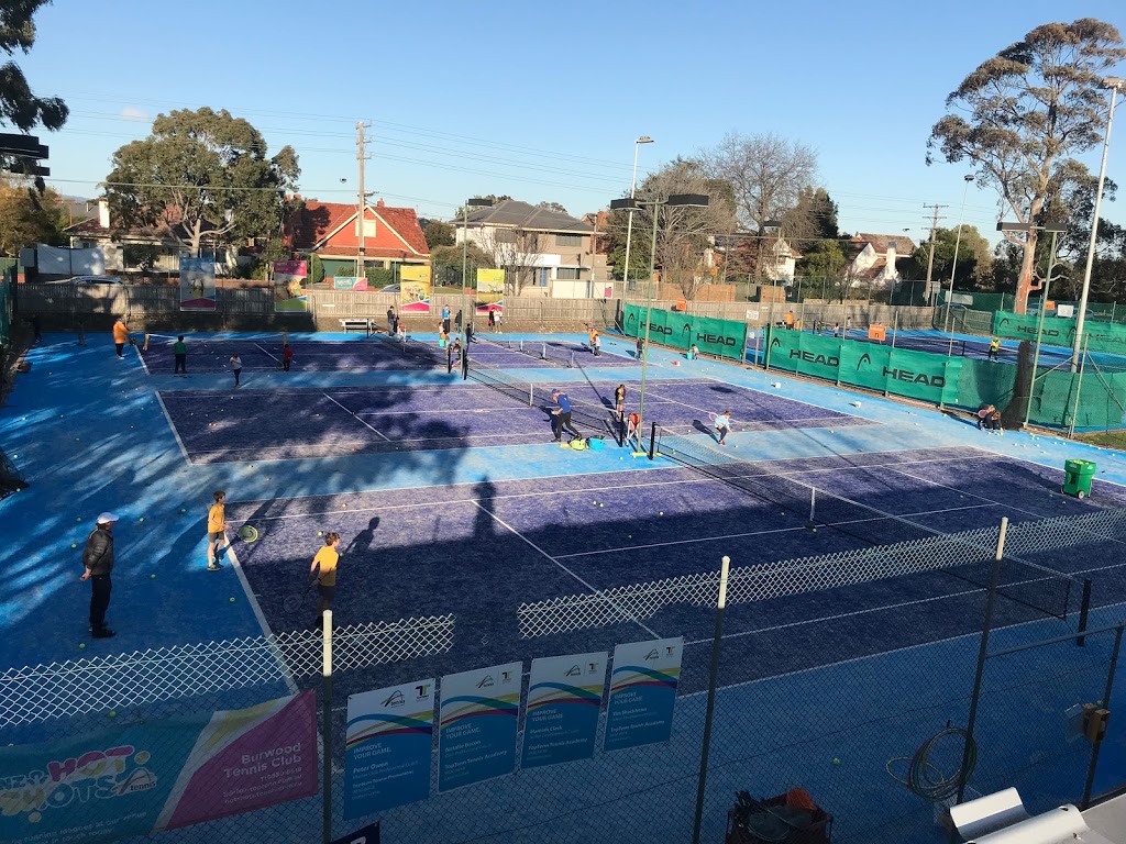 Toptenn Tennis Academy | 282A Warrigal Rd, Burwood VIC 3125, Australia | Phone: (03) 9830 6618