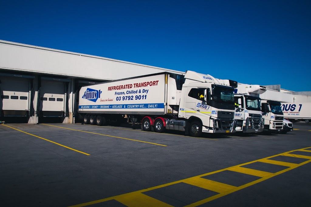 Minus 1 Refrigerated Transport | 230 Hammond Rd, Dandenong South VIC 3175, Australia | Phone: (03) 9792 9011