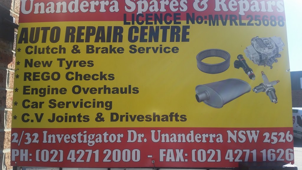 Unanderra Spares & Repairs | car repair | 2/32 Investigator Dr, Unanderra NSW 2526, Australia | 0242712000 OR +61 2 4271 2000