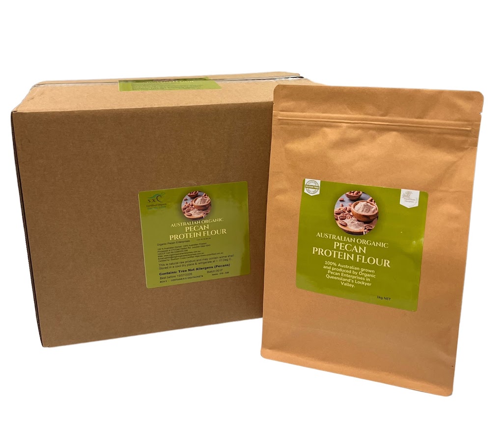 Organic Pecan Enterprises | 279 E Haldon Rd, Junction View QLD 4343, Australia | Phone: 0428 419 753