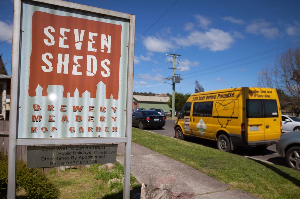 Seven Sheds Brewery | tourist attraction | 22 Crockers St, Railton TAS 7305, Australia | 0364961139 OR +61 3 6496 1139