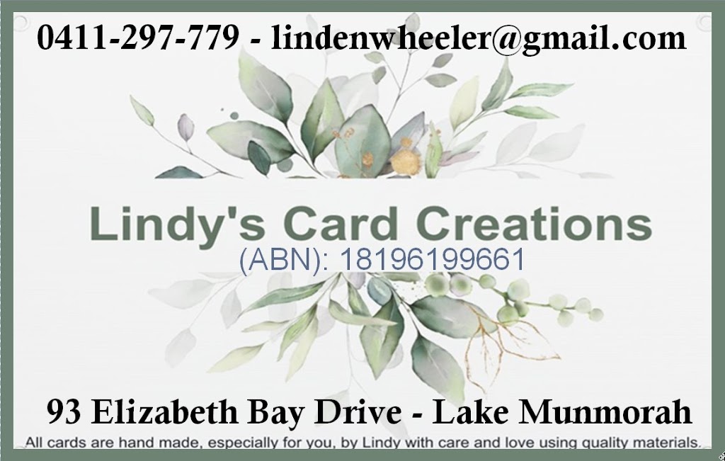 Lindys Card Creations | 93 Elizabeth Bay Dr, Lake Munmorah NSW 2259, Australia | Phone: 0411 297 779