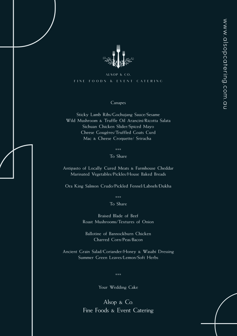 Alsop & Co. Fine Foods & Event Catering | 24 Racing Way, Winter Valley VIC 3358, Australia | Phone: 0484 329 515