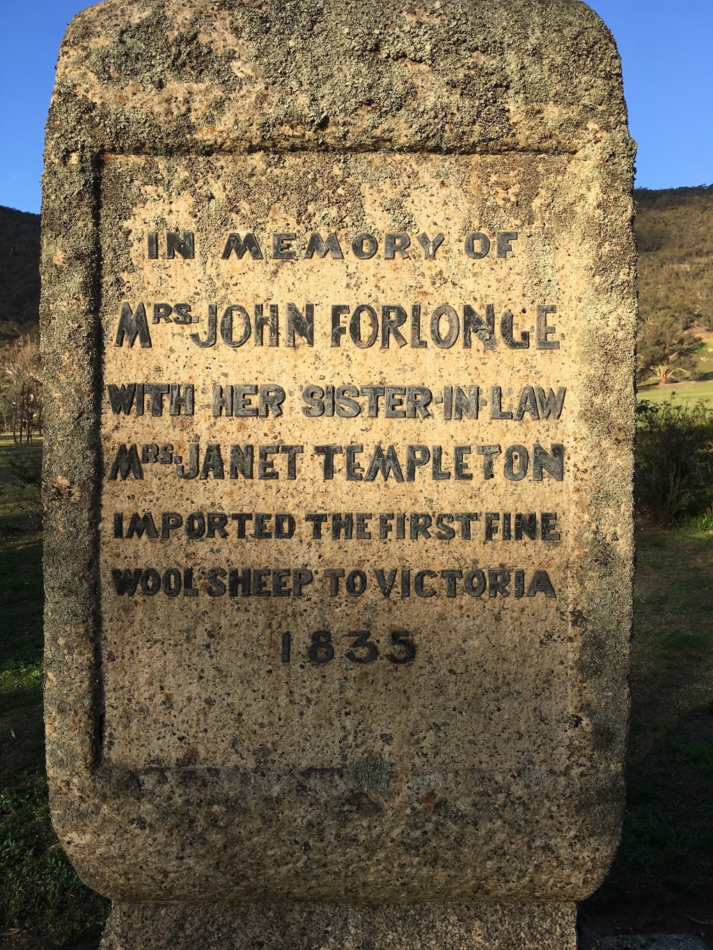 Forlonge Memorial | park | 137/619 Forlonge Memorial Rd, Euroa VIC 3666, Australia