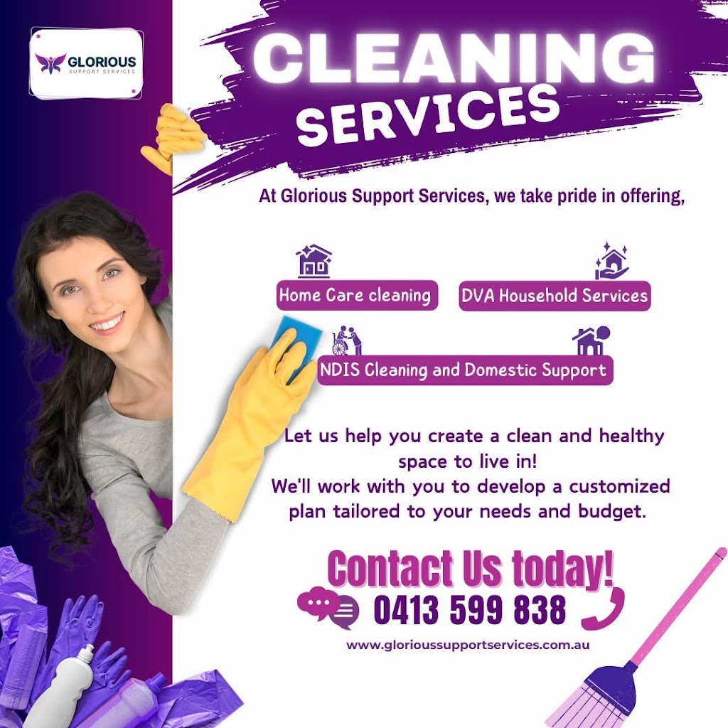 Glorious Disability Support Services | 48 Charming Lp, Officer VIC 3809, Australia | Phone: 0413 599 838