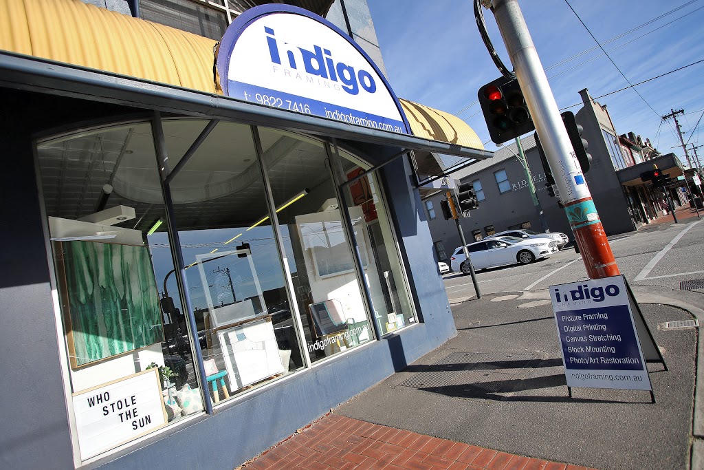 Indigo Framing Glen Iris | 1386 Malvern Rd, Glen Iris VIC 3146, Australia | Phone: (03) 9822 7416