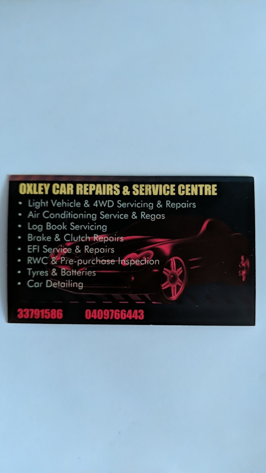 Oxley Car Repairs & Service Centre | car repair | 62B Blunder Rd, Oxley QLD 4075, Australia | 0733791586 OR +61 7 3379 1586