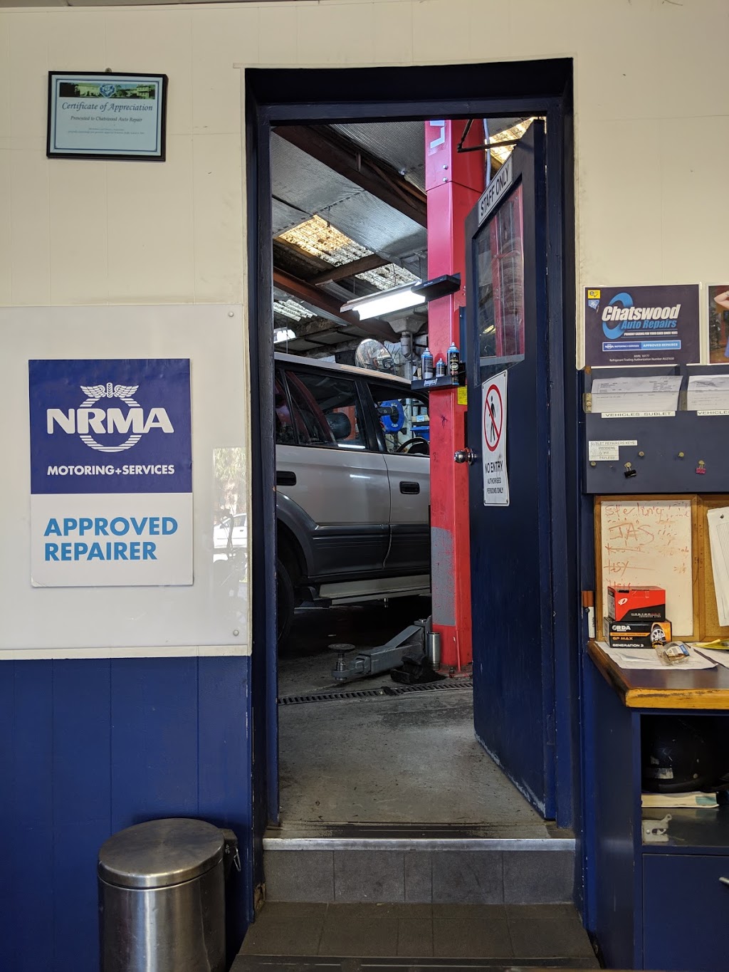 Chatswood Auto Repairs | car repair | 2 Devonshire St, Chatswood NSW 2067, Australia | 0294121055 OR +61 2 9412 1055