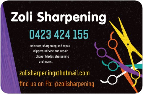 Zoli sharpening | 5 Kings Ln, Maleny QLD 4552, Australia | Phone: 0423 424 155