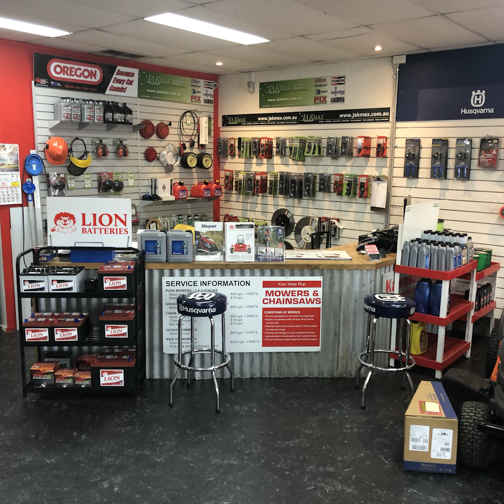 Koo Wee Rup Mowers and Chainsaws | 287-289 Rossiter Rd, Koo Wee Rup VIC 3981, Australia | Phone: (03) 5997 1385