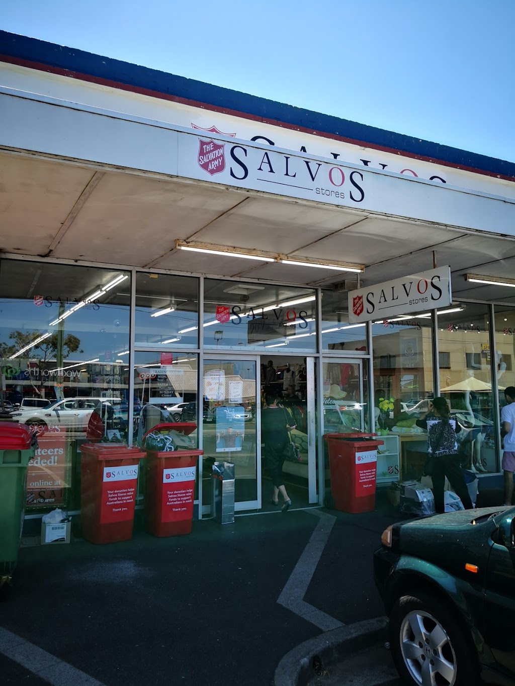 Salvos Stores Bentleigh | store | 475 Centre Rd, Bentleigh VIC 3204, Australia | 0395576183 OR +61 3 9557 6183