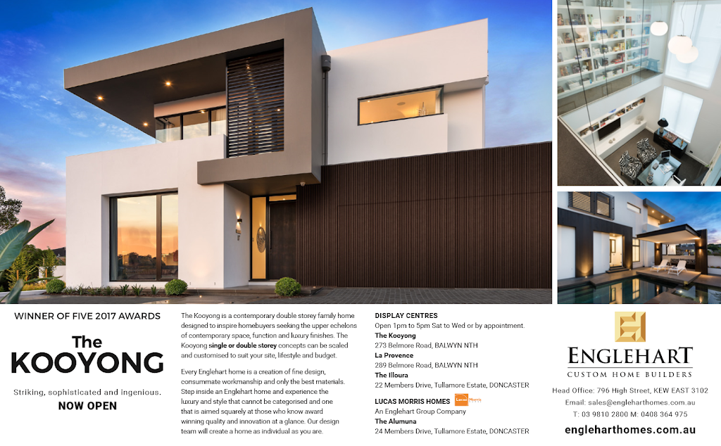 Englehart Homes | general contractor | 796 High St, Kew East VIC 3102, Australia | 0398102800 OR +61 3 9810 2800