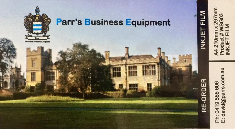 Parrs Business Equipment | 41 Warrawong Dr, Berwick VIC 3806, Australia | Phone: 0419 555 606