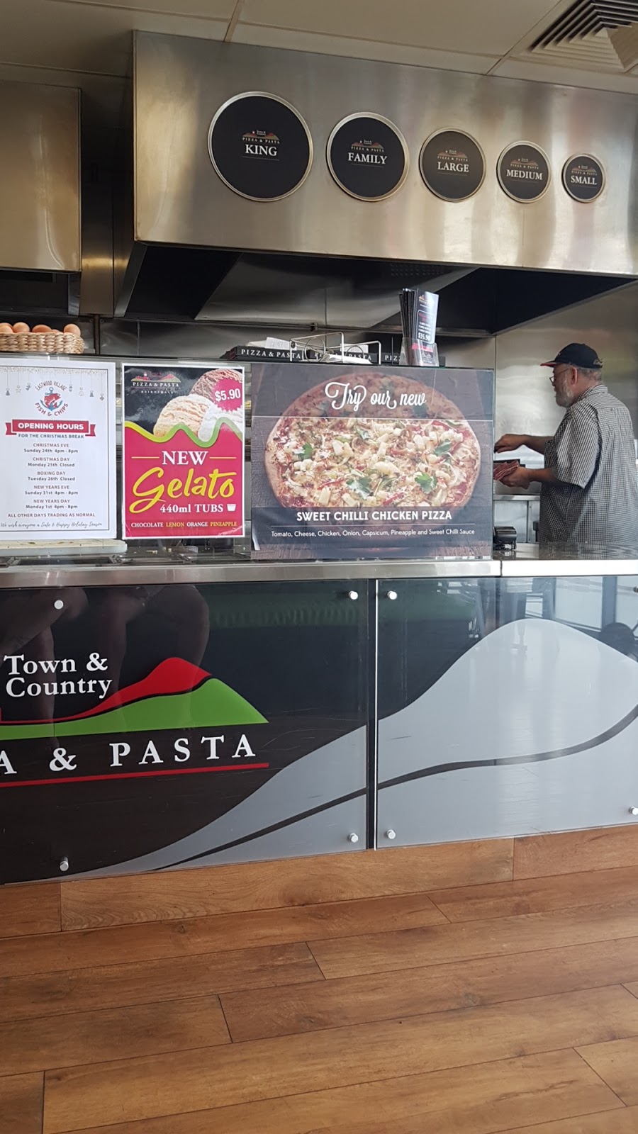 Town and Country Pizza Bairnsdale | 30 Howitt Ave, Eastwood VIC 3875, Australia | Phone: (03) 5153 2366