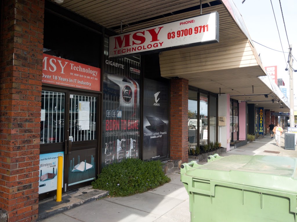 MSY Technology Cheltenham | electronics store | 7/1291 Nepean Hwy, Cheltenham VIC 3192, Australia | 0385550582 OR +61 3 8555 0582