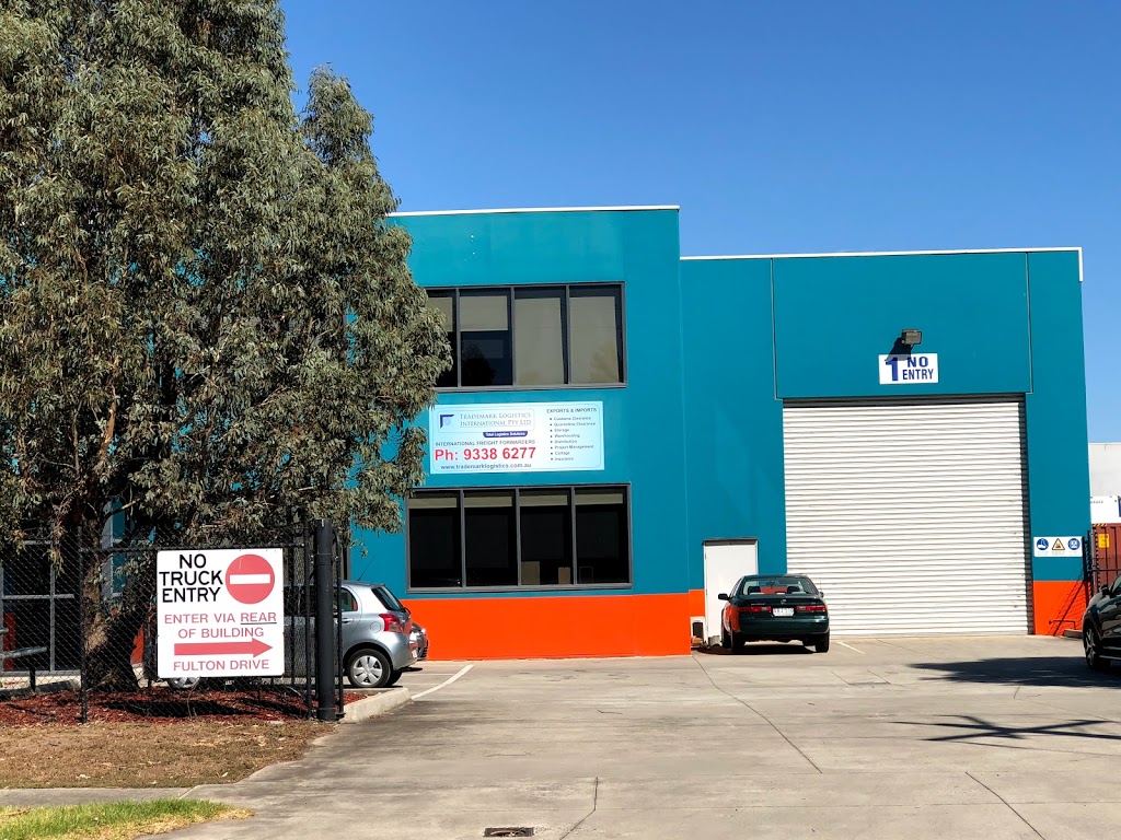 Trademark Logistics International Pty Ltd. |  | Lincraft Building, 60 Fulton Dr, Derrimut VIC 3026, Australia | 0393386277 OR +61 3 9338 6277