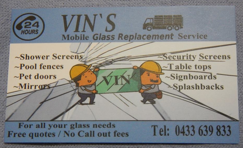 Vins Glass Replacement | home goods store | 60 Mango St, Runcorn QLD 4113, Australia | 0433639833 OR +61 433 639 833