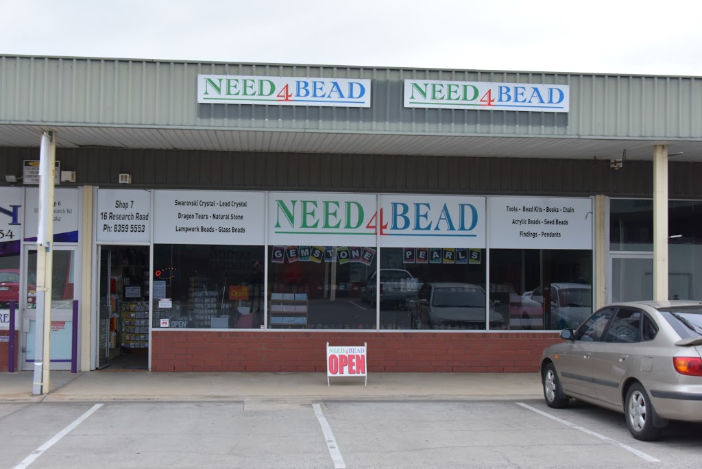 Need4Bead | jewelry store | 16-26 Research Rd, Pooraka SA 5095, Australia | 0883595553 OR +61 8 8359 5553