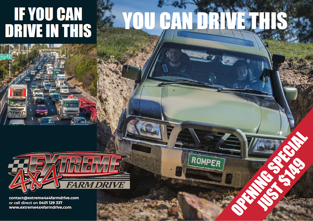 Extreme 4x4 Farm Drive |  | 1119 Creswick-Newstead Rd, Sandon VIC 3462, Australia | 0401129337 OR +61 401 129 337