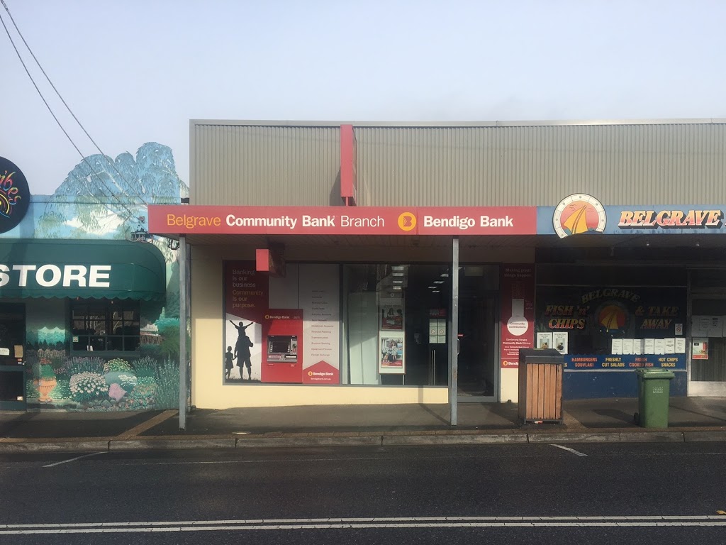 Bendigo Bank | bank | 1656 Burwood Hwy, Belgrave VIC 3160, Australia | 0397526606 OR +61 3 9752 6606