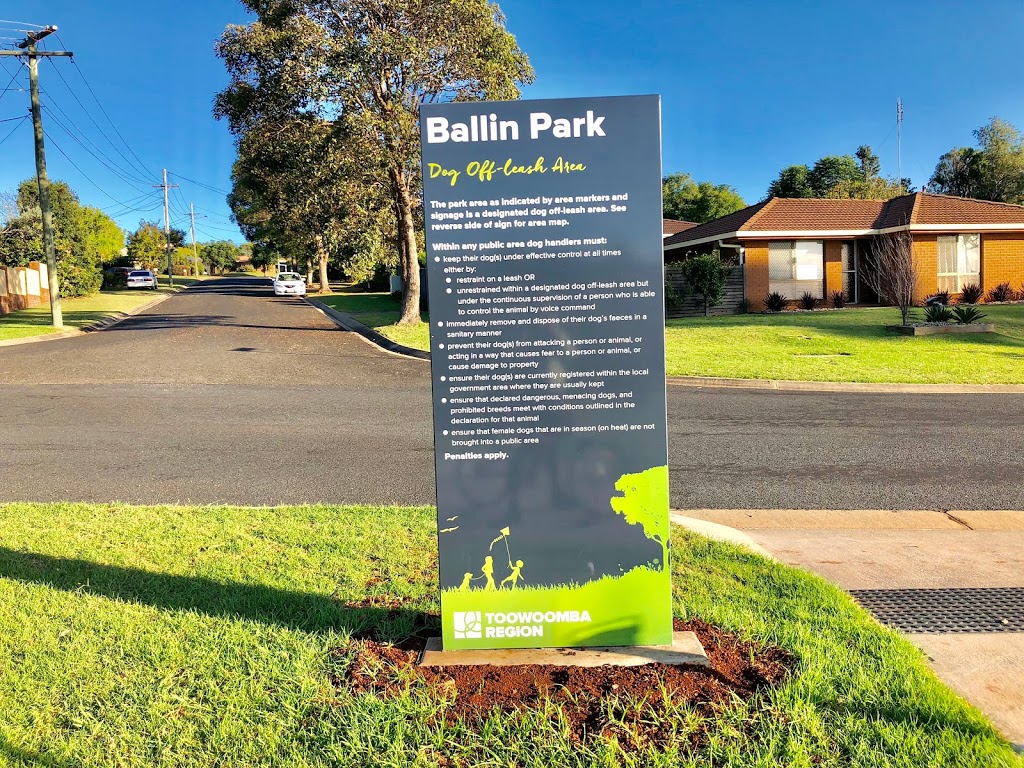 Ballin Park | park | Centenary Heights QLD 4350, Australia