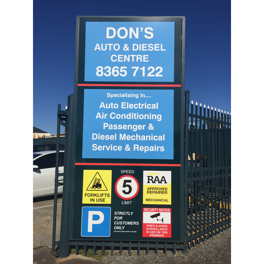 Dons Mechanical & Diesel PTY LTD | 8 Pattinson Rd, Newton SA 5074, Australia | Phone: (08) 8365 7122