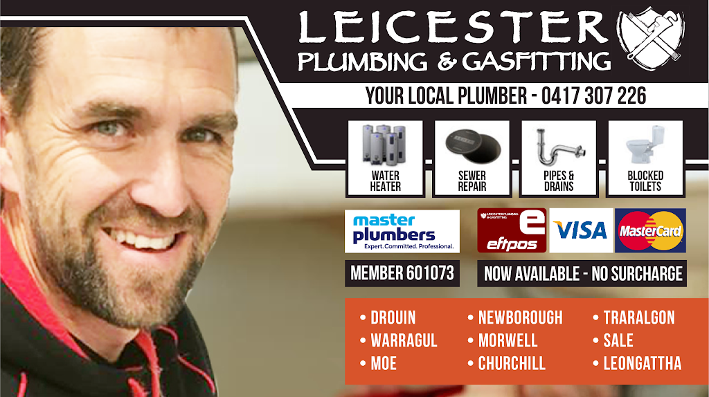 Leicester Plumbing & Gasfitting | 119 Moore St, Moe VIC 3825, Australia | Phone: 0417 307 226