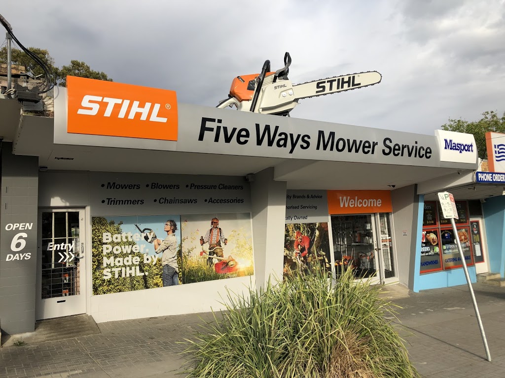 Five Ways Mower Service | store | Paul St, Croydon VIC 3138, Australia | 0382019107 OR +61 3 8201 9107