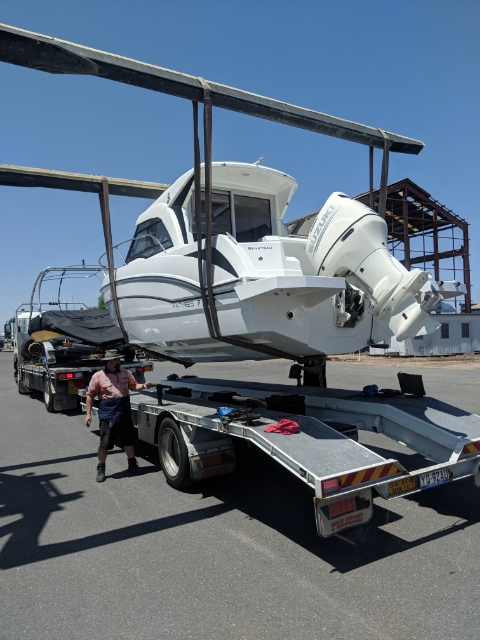 Express Boat Transport | 17 Larch St, Tallebudgera QLD 4228, Australia | Phone: 1800 600 044