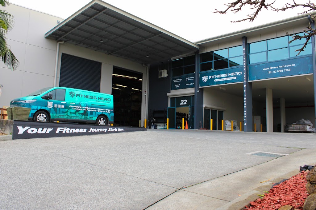 Fitness Hero Warehouse | Villawood | Access Via Birmingham Avenue ONLY, 22 Birmingham Ave, Villawood NSW 2163, Australia | Phone: (02) 8021 7958