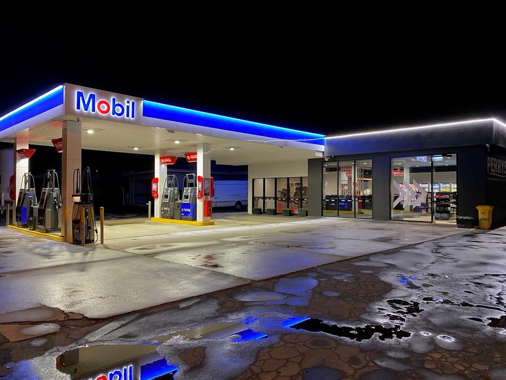 Mobil Mount Gambier / PERRYS | gas station | 82 Jubilee Hwy W, Mount Gambier SA 5290, Australia | 0887251092 OR +61 8 8725 1092